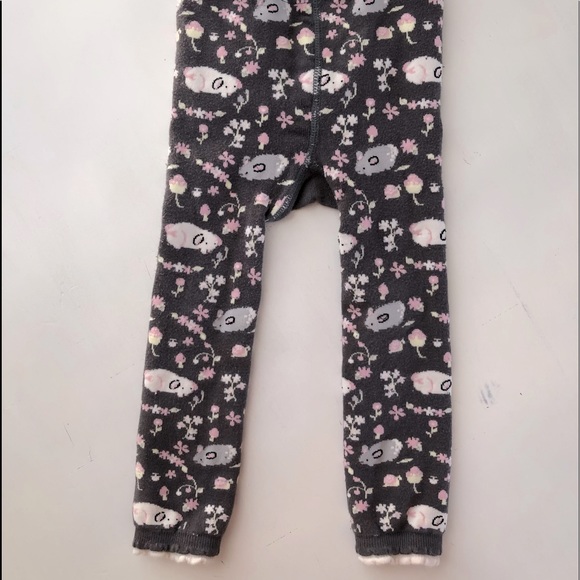 Bunny Ruffle Tights - Picture 2 of 3